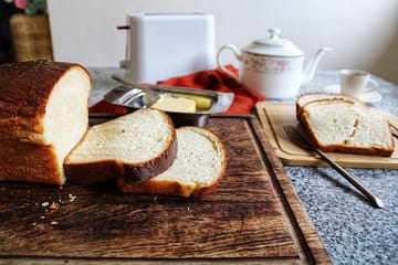 Milk bread loaf