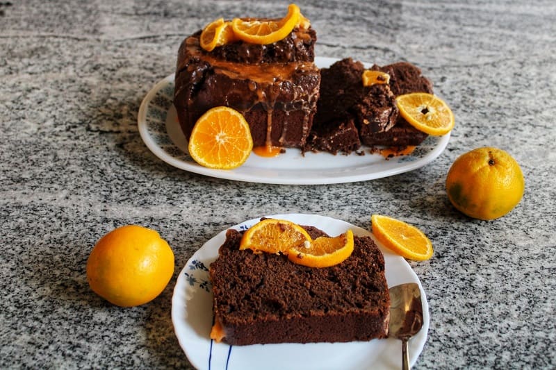 orange-chocolate cake